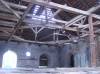 Interior of the ruined synagogue.... The roof. Very sad